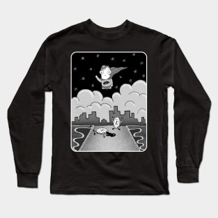 Quirky Comics: Superhero Long Sleeve T-Shirt